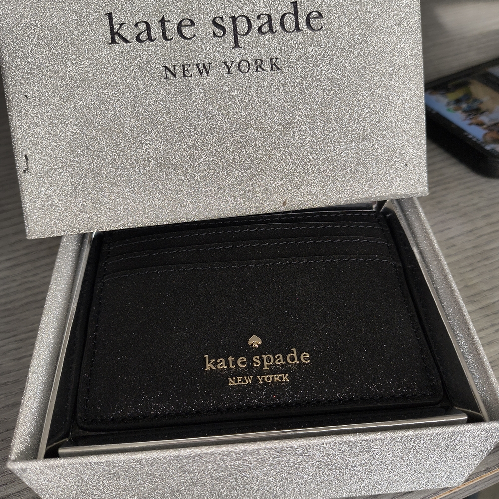 Kate Spade Black Card Holder